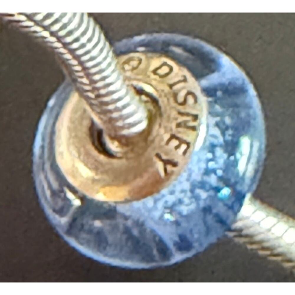 Pandora Disney Cinderella Blue Murano Glass Sterling Silver Charm S925 ALE - Picture 13 of 15